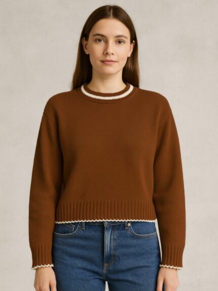 Блуза широка со вез